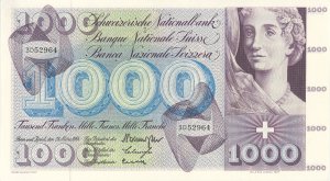 Photo Serie 5 1000Chf 1