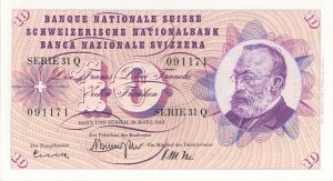 Photo Serie 5 10Chf 1