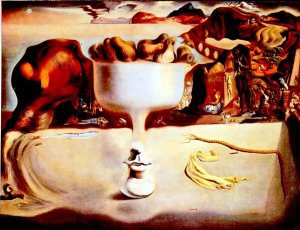 Photo Dali Fruit Dish on a Beach